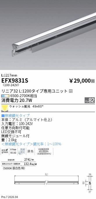 EFX9831S