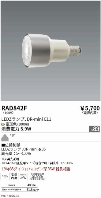 RAD842F