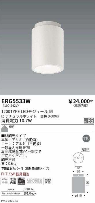 ERG5533W