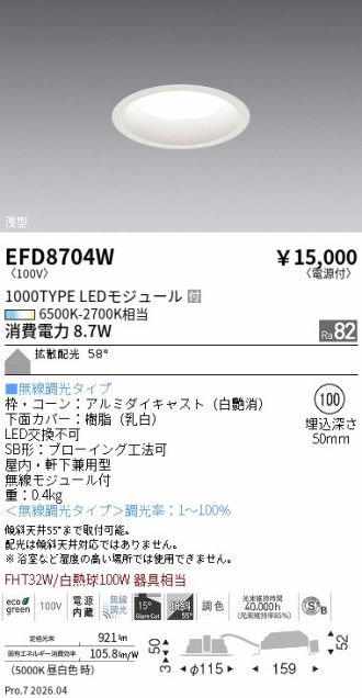 EFD8704W