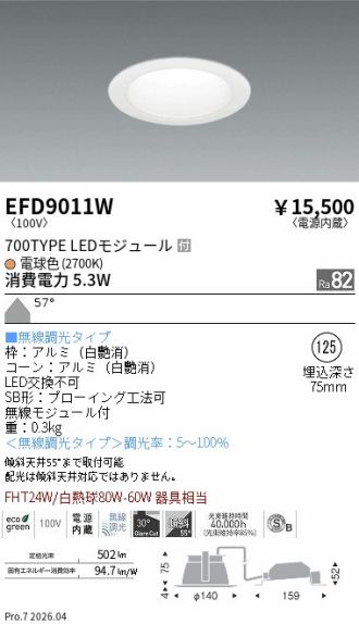 EFD9011W