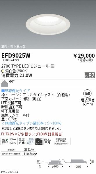 EFD9025W