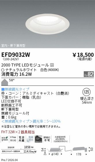 EFD9032W