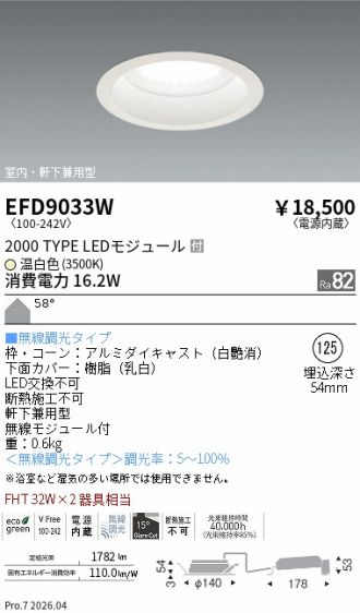 EFD9033W