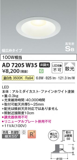 KAD7205W35