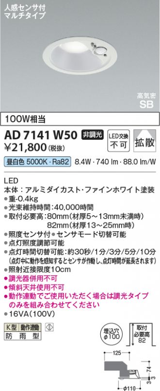KAD7141W50