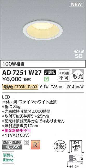 KAD7251W27