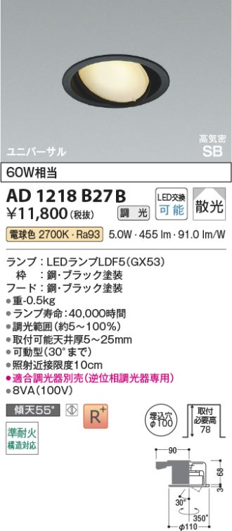 AD1218B27B