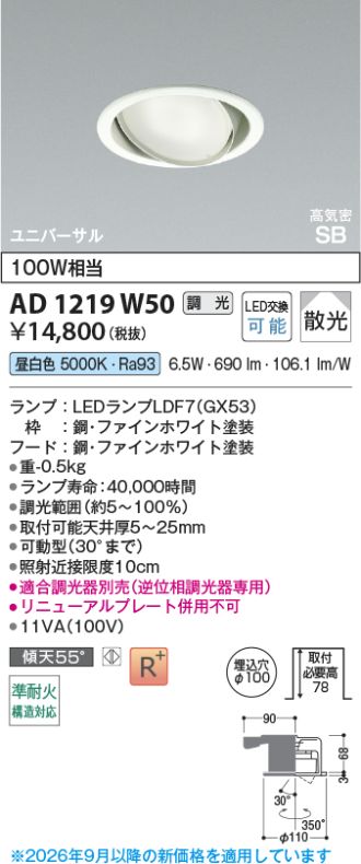 AD1219W50