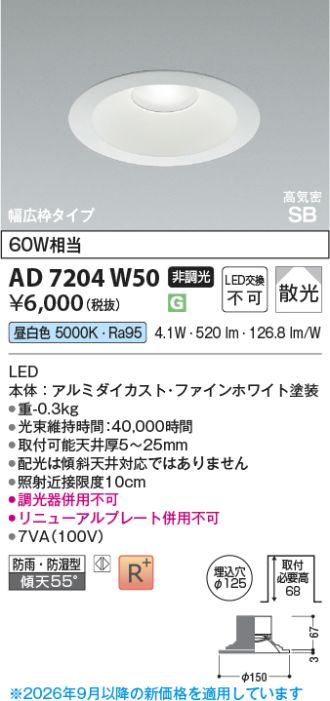 KAD7204W50
