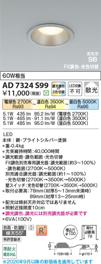 AD7324S99