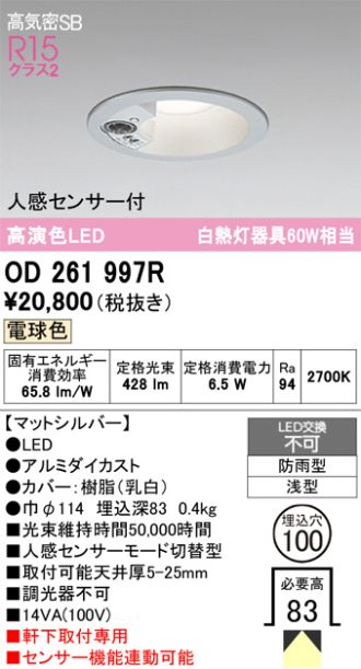 OD261997R