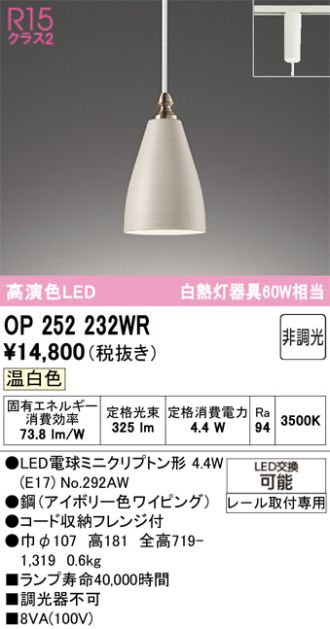 OP252232WR