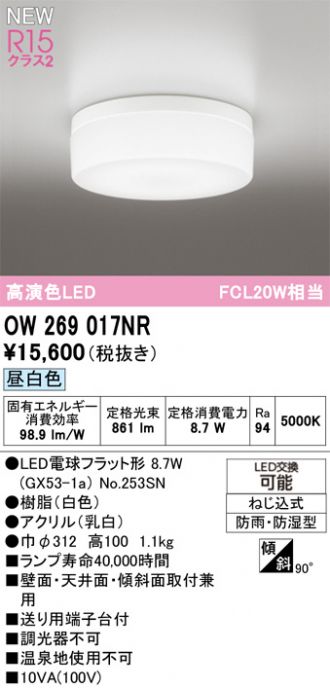 OW269017NR