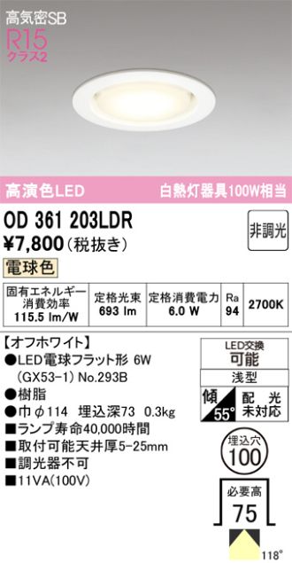 OD361203LDR