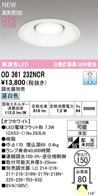OD361232NCR
