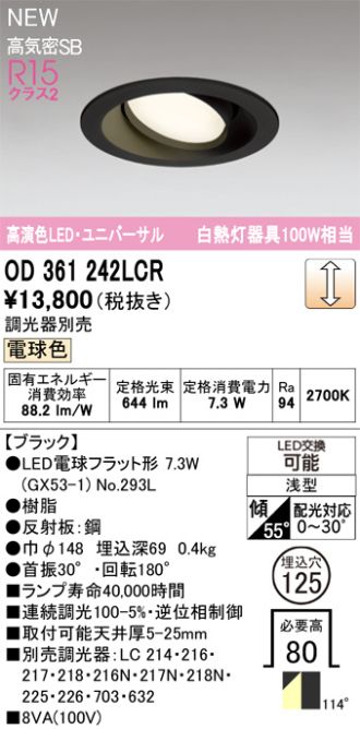 OD361242LCR