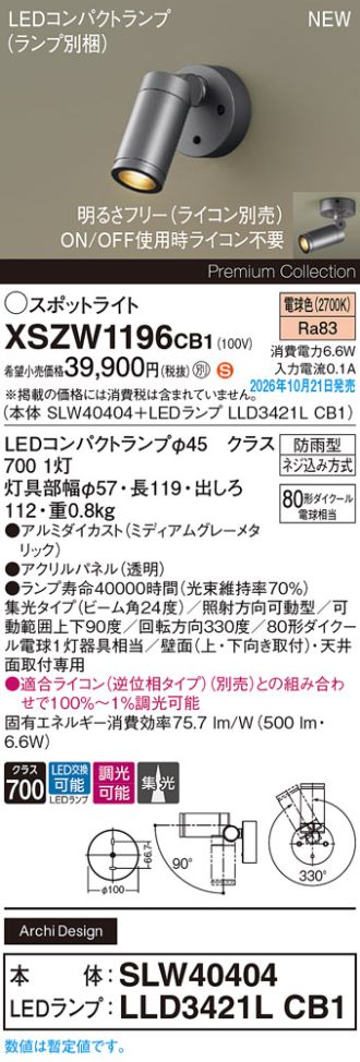 XSZW1196CB1