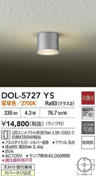 DOL-5727YS