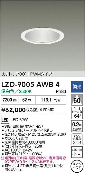 LZD-9005AWB4