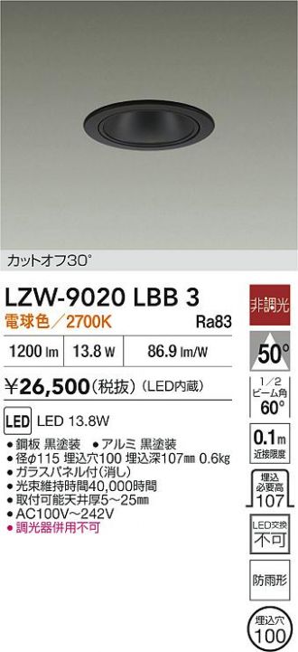 LZW-9020LBB3