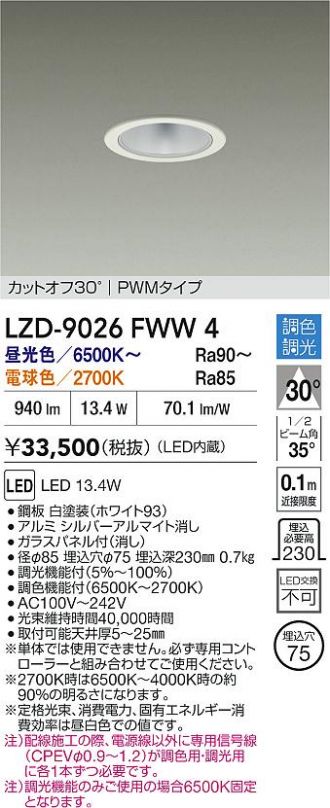 LZD-9026FWW4