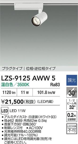 LZS-9125AWW5