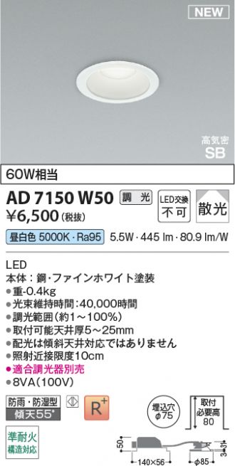 KAD7150W50