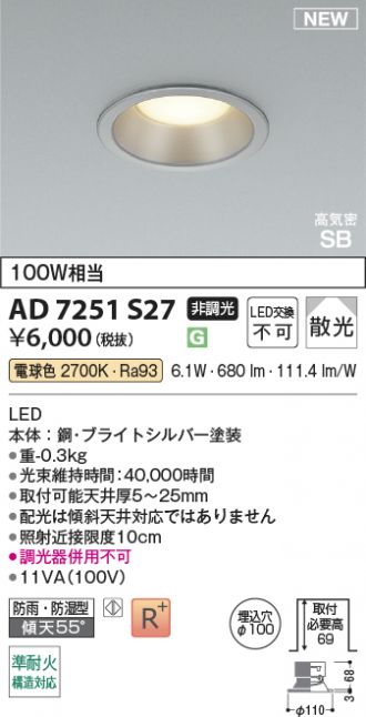 AD7251S27