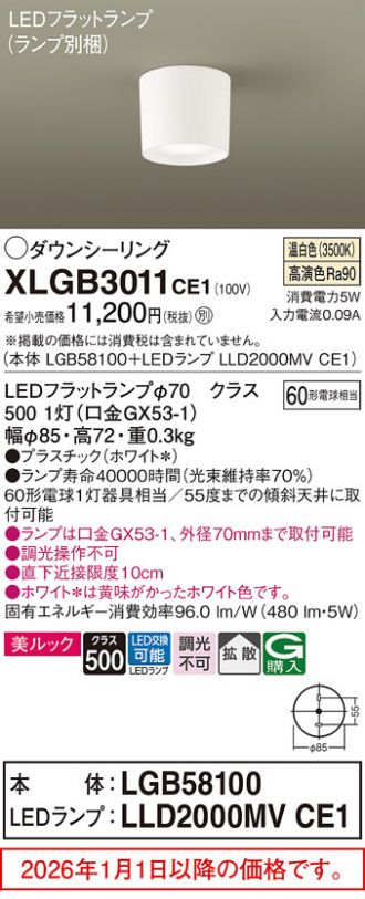 XLGB3011CE1