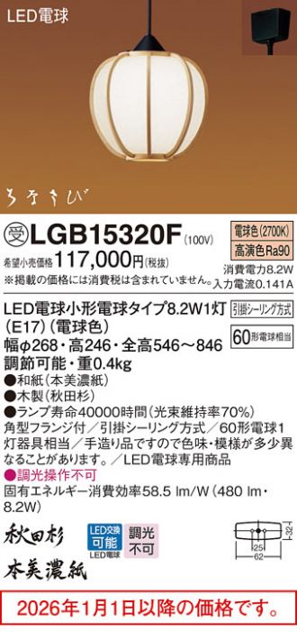 LGB15320F