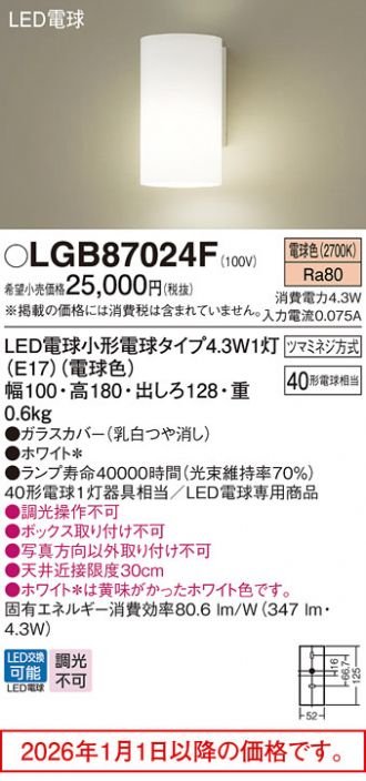 LGB87024F