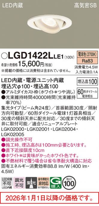 LGD1422LLE1